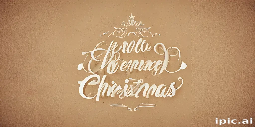 merry christmas vintage