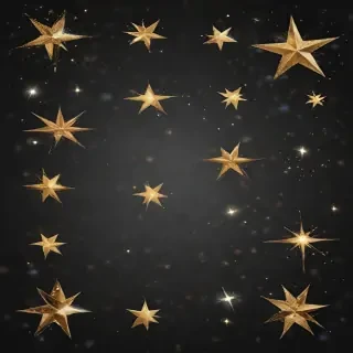 glittering stars png