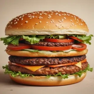 hamburger drawing