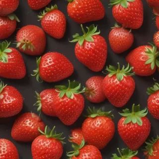 cute strawberry background