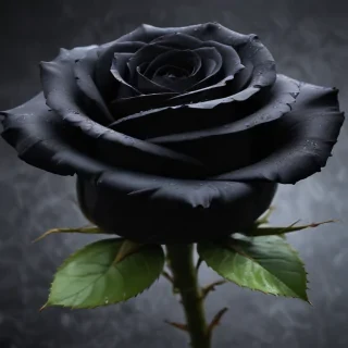 black rose picture