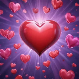 hearts background wallpaper