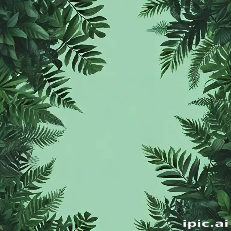 aesthetic green background