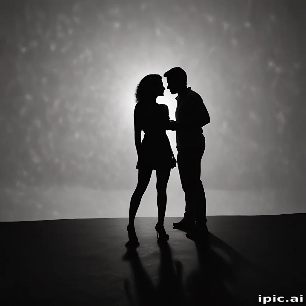 couple silhouette