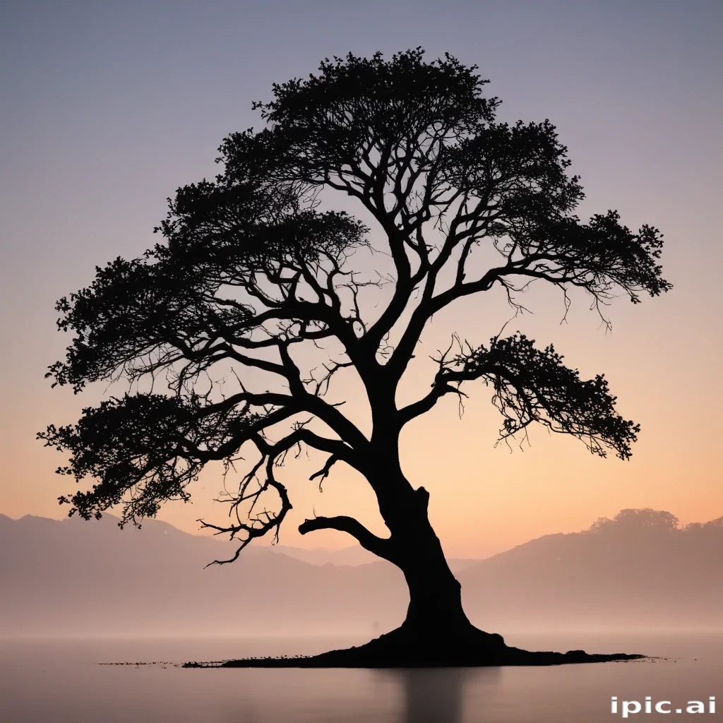 tree silhouette png