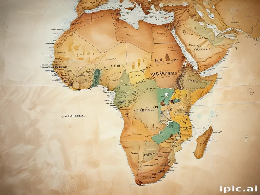 map of africa