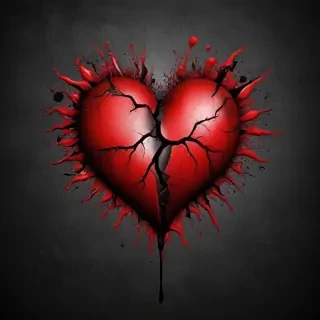 heart broken wallpaper