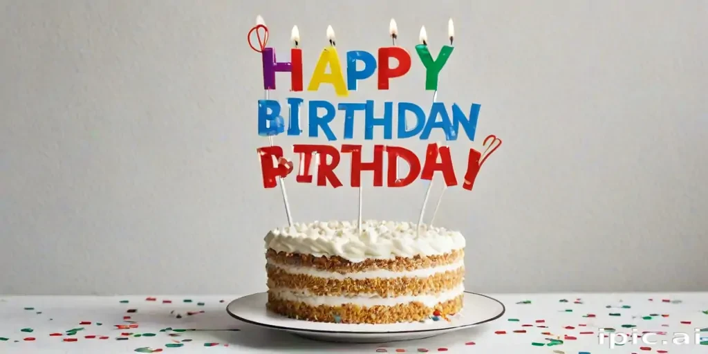 happy birthday transparent