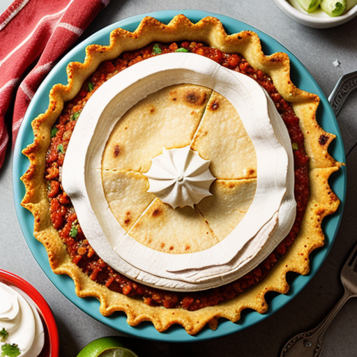 taco pie recipe with tortillas