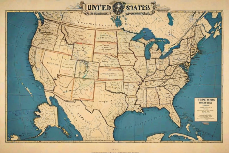 map of the united states