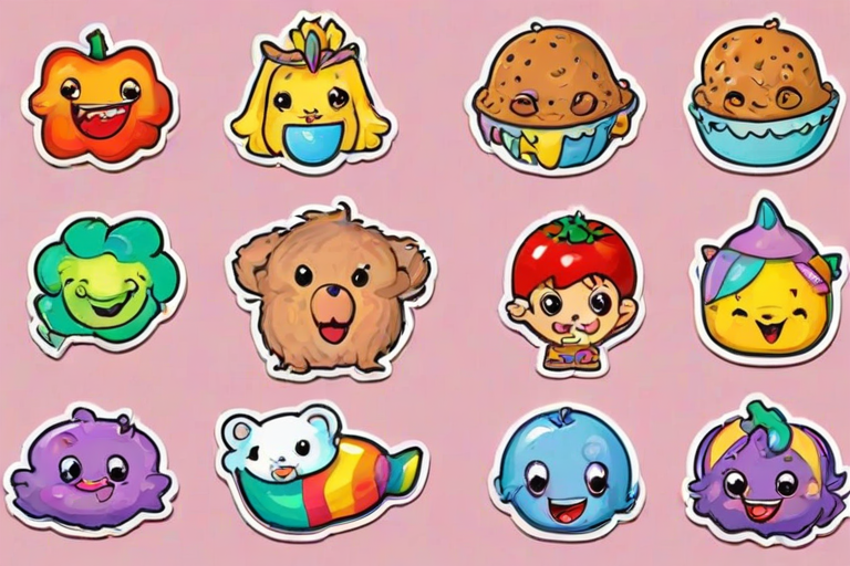 stickers clipart