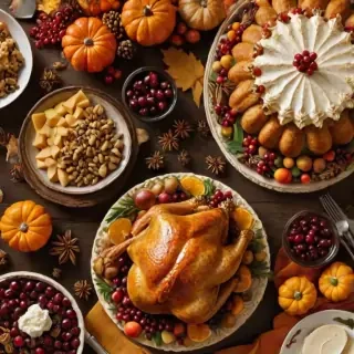 thanksgiving background aesthetic