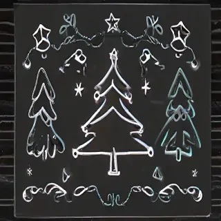 christmas outline