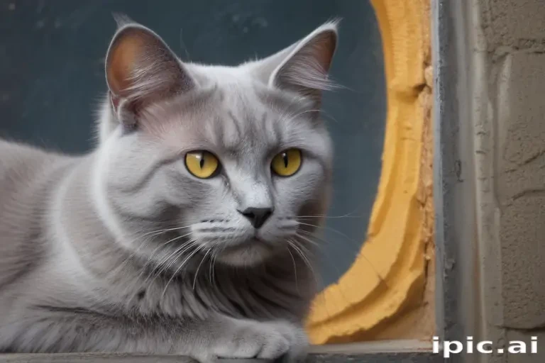 grey cat