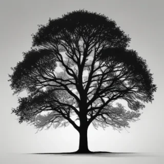 trees silhouette png