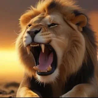 lion roar png