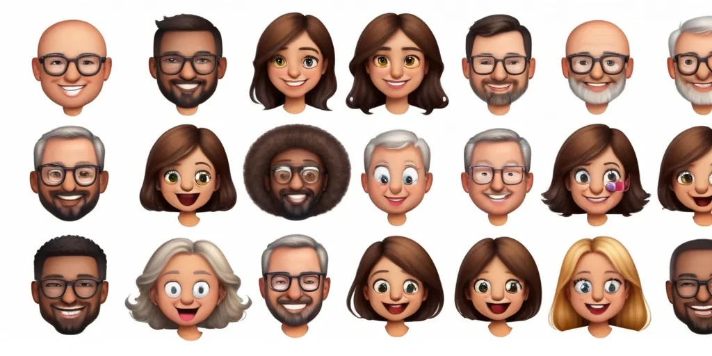 family emojis