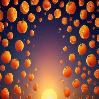 orange cute wallpaper