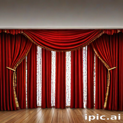 red curtain png