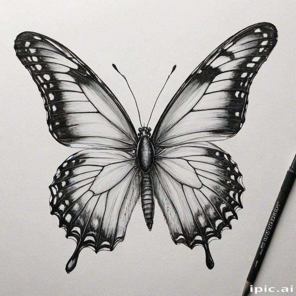 butterfly images to draw