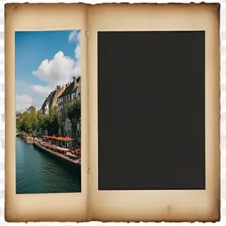 polaroid photo frame png