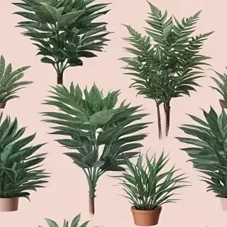 aesthetic plants png
