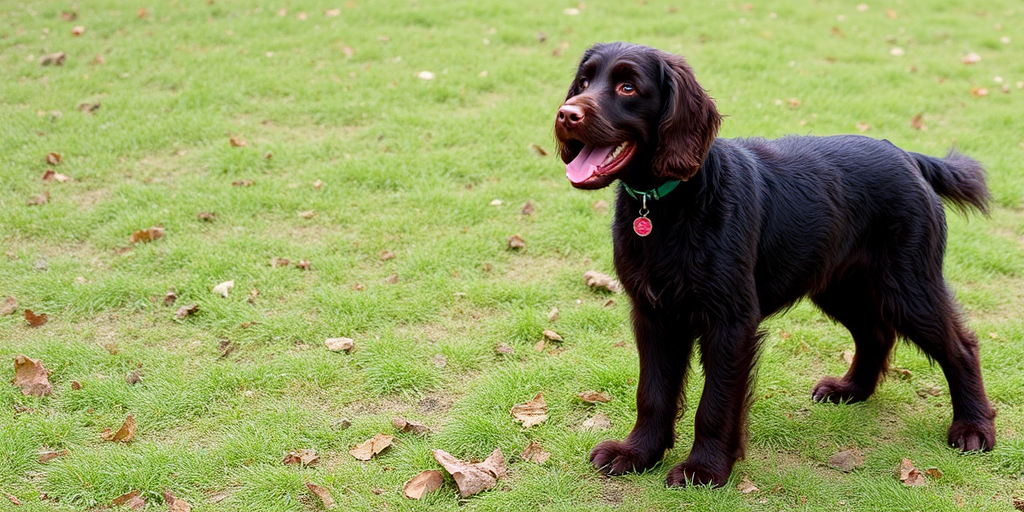 irish water spaniel