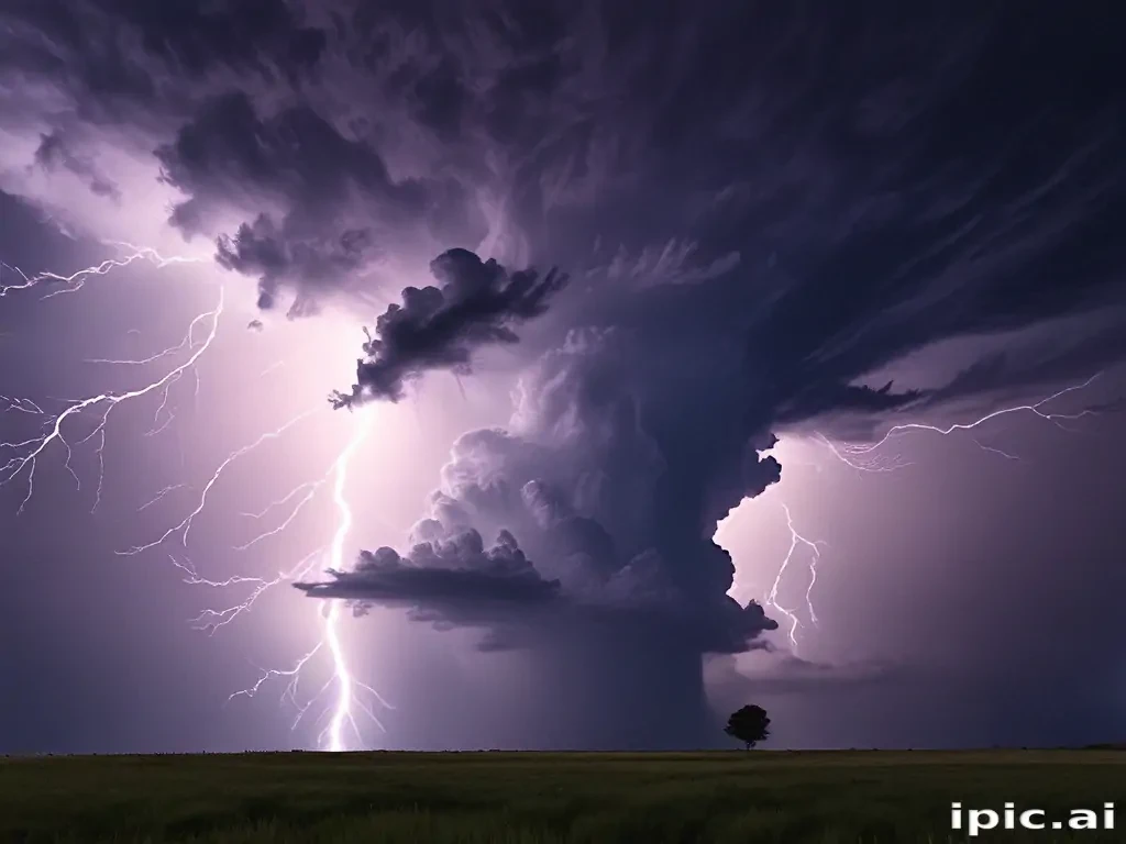 thunderstorm wallpaper
