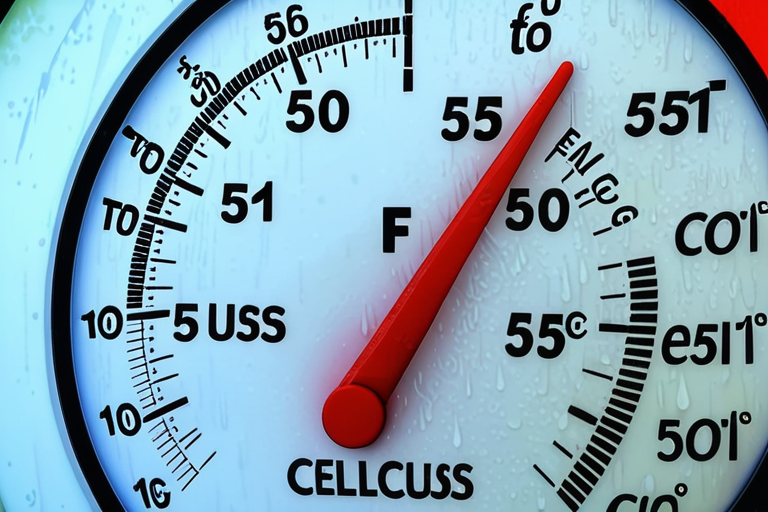 51 degrees farenheit to celcius