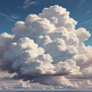 cartoon cloud drawing