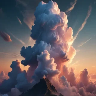 aesthetic clouds wallpaper