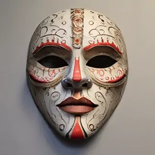 mask drawing