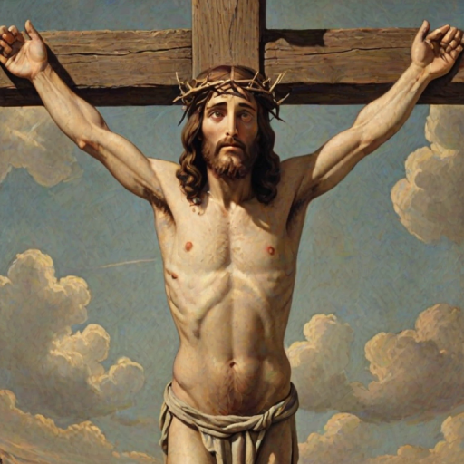 image of jesus on the cross