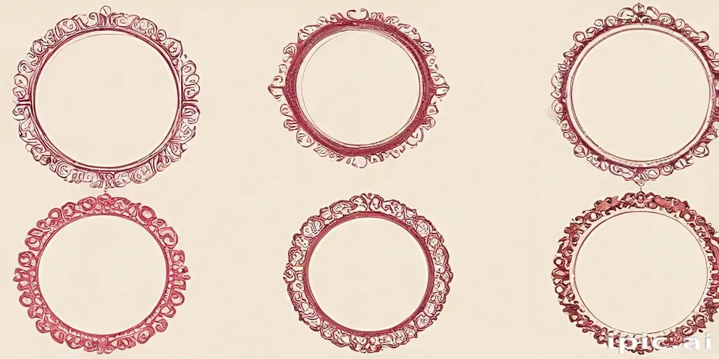 circle frame clipart