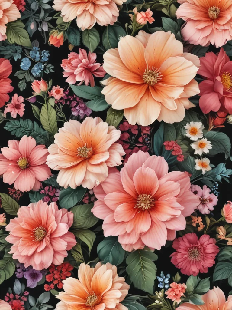 iphone floral wallpaper