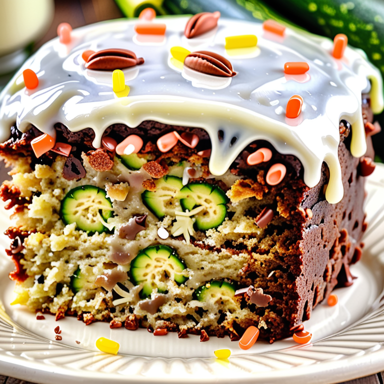 zucchini cake with cake mix