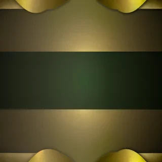 green and gold background