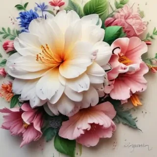 flowers pictures drawing