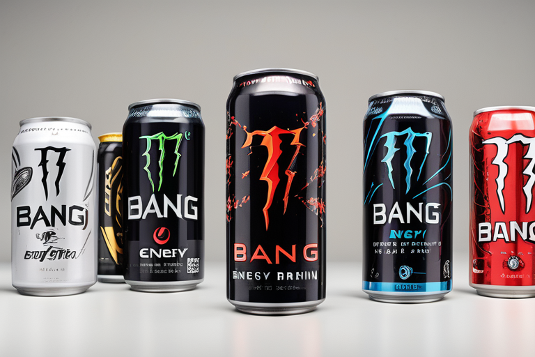 how much caffeine is in bang energy drink