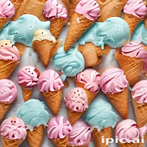 ice cream background