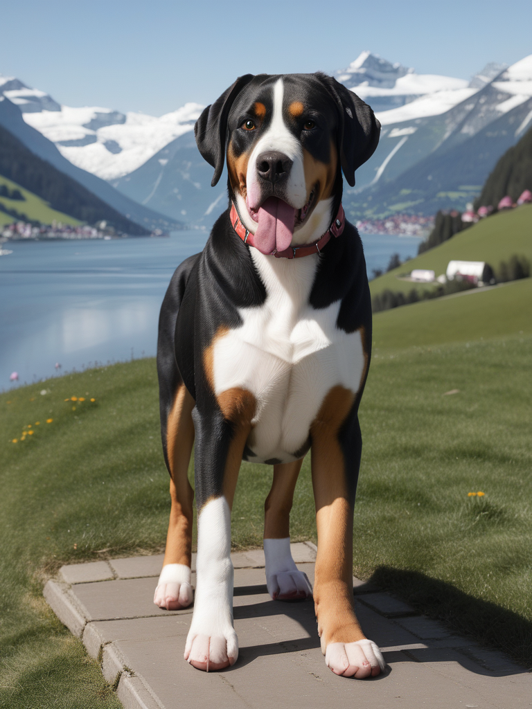 greater swiss mountain dog