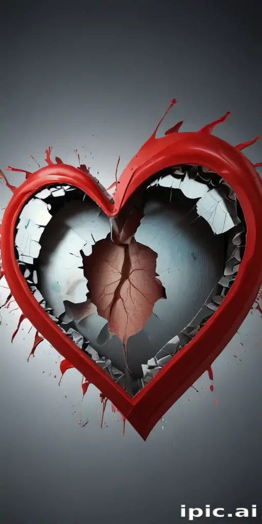 broken heart wallpaper
