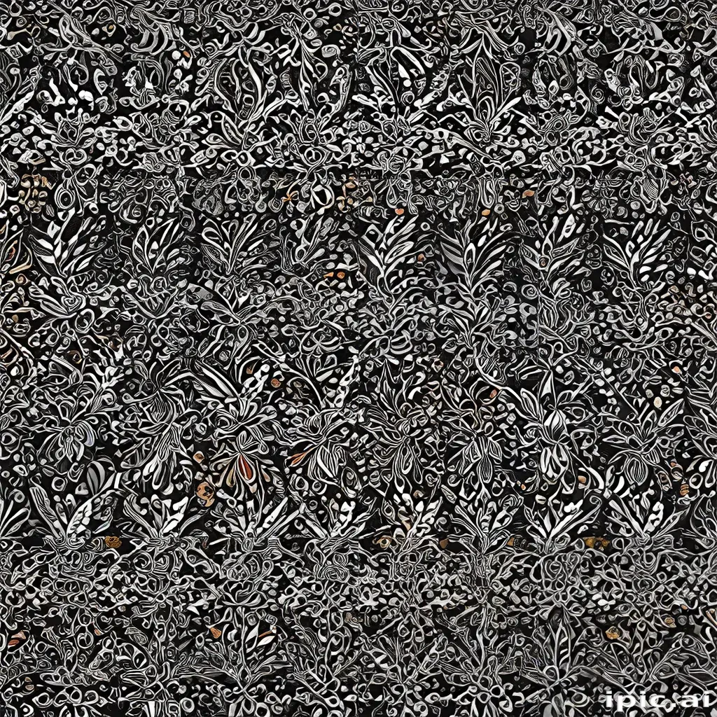 black and white patterns