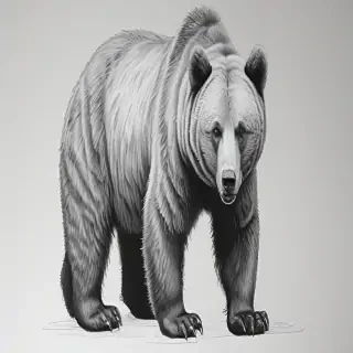 bear pictures to draw