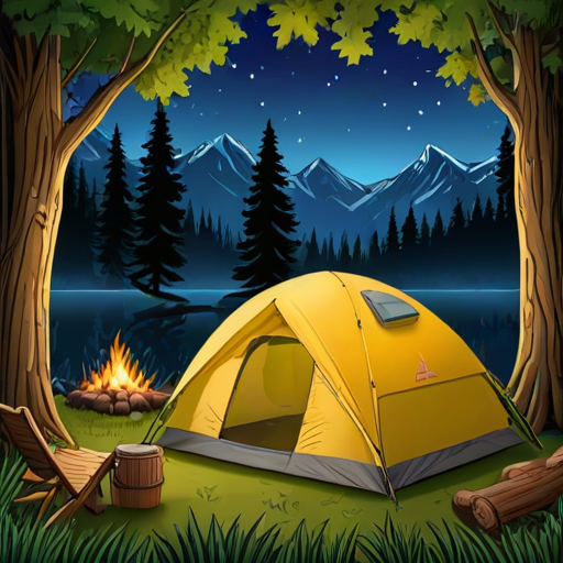 camping background