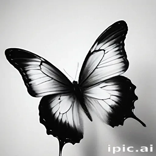 black and white butterfly wallpaper