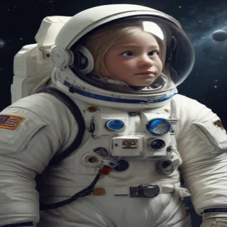 astronaut cartoon