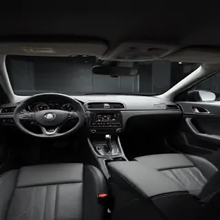 inside car background