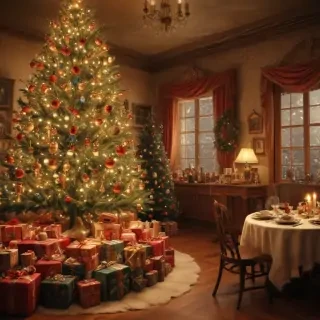 vintage christmas image
