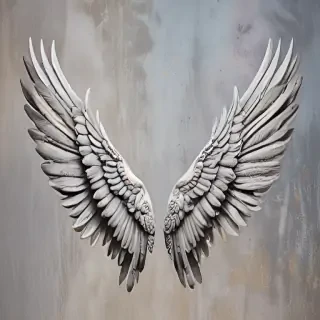 wings with background